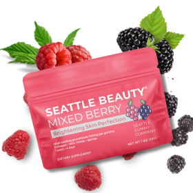 Pure Mixed Berry Skin Perfection Gummies 12 Pack