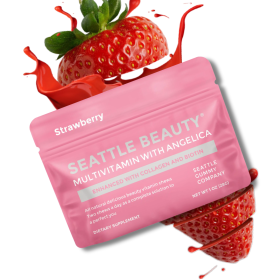Strawberry Multivitamin Gummy with Angelica 12 Pack